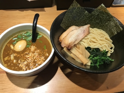 「味噌カレーチーズつけ麺」@らぁ麺屋 つなぎの写真