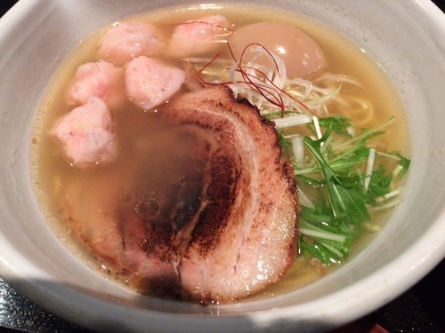 「銀笹白醤油らーめん(味玉)」@麺処 銀笹の写真