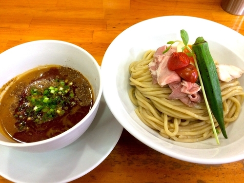 「【限定】夏の麻婆つけめん（850円）」@麺屋 むじゃきの写真