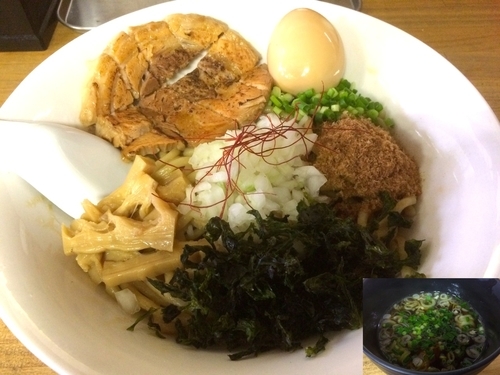 「【限定】ぶっかけ油そば（850円）」@へべれ家の写真