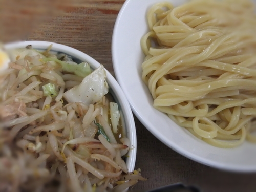 「【昼の部】カレー野菜つけめん」@ラーメン ひかりの写真