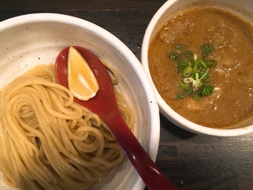 「牛モツつけ麺 870円」@製麺処 蔵木の写真