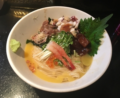 「海鮮麺【海の日限定】1200円」@麺s慶の写真