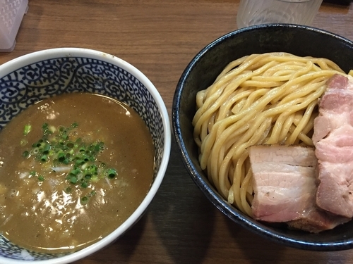 「濃厚煮干つけ麺中盛り」@煮干しつけ麺 宮元の写真