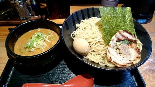 「百年味噌つけ麺大盛」@マルキン本舗 百年味噌ラーメンの写真