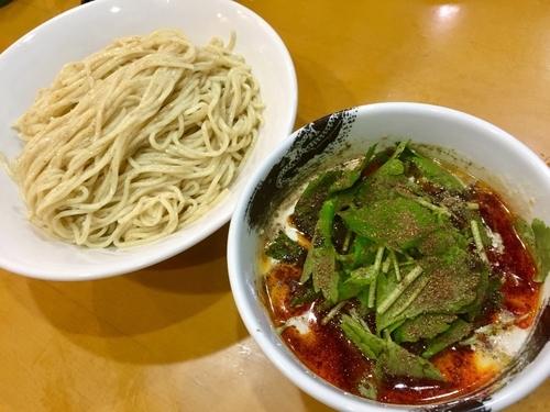 「【限定】痺辛つけめん ￥800」@麺屋 扇 SENの写真