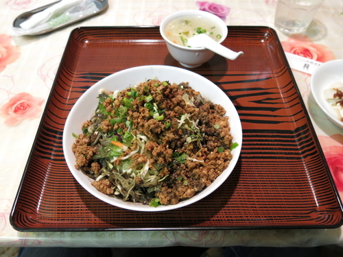 「冷やし黒胡麻担担麺：900円」@龍盛の写真