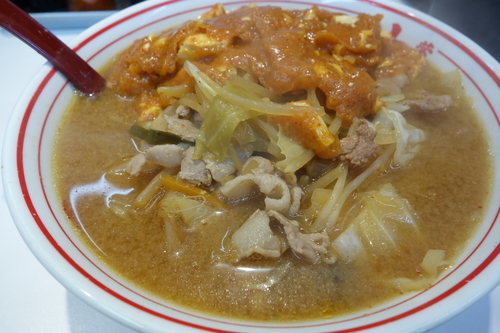 「蒙古タンメン800円」@蒙古タンメン中本 草加店の写真