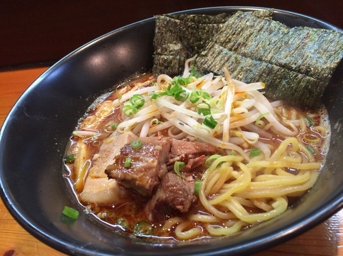 「赤味噌らーめん 730円」@麺屋 昇神の写真