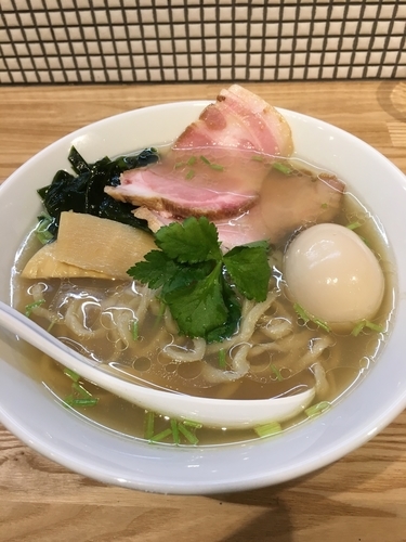 「味玉貝塩らーめん」@らーめん 改の写真