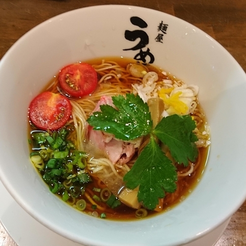 「冷やし醤油らーめん伊吹850」@麺屋 うめはら 伊勢崎店の写真