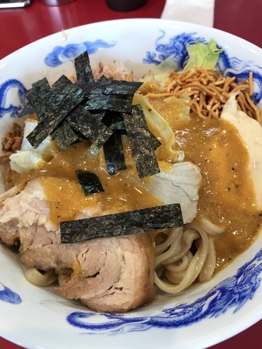 「冷やしまぜそば並770円」@ジャンクガレッジ 東大宮店の写真