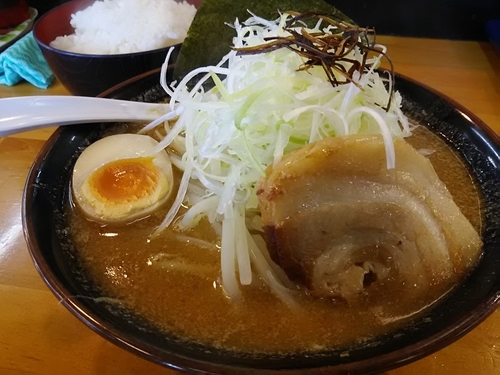 「みそらーめん￥550＋ライス中￥100」@小林屋 用田店の写真