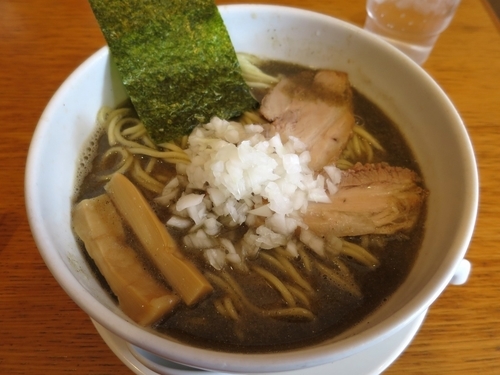 「煮干そば（並） ７００円」@煮干そば とみ田の写真