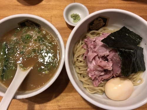 「特製濃厚真鯛つけ麺1100円」@真鯛らーめん 麺魚の写真