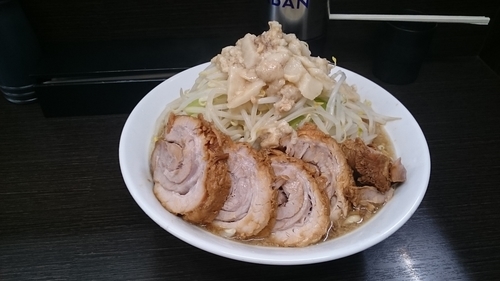 「大豚(ヤサイアブラ)￥９５０」@ラーメン二郎 川越店の写真