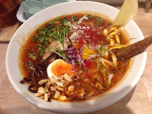 「スパイシーラーメン」@スパイスラーメン 点と線.の写真