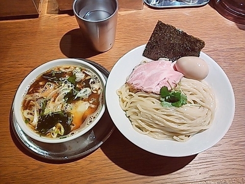 「特製つけそば」@中華そば 二階堂の写真