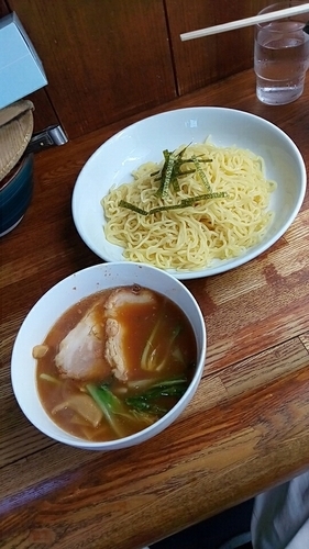 「つけ麺８００円」@麻布ラーメン 西麻布支店の写真