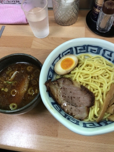 「醤油つけ麺（770円）」@麺処 帯笑の写真