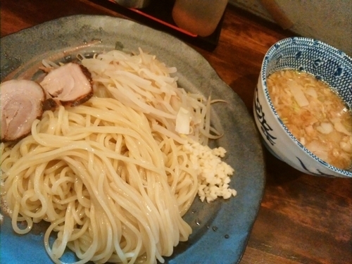「つけ麺中盛り　ニンニク、アブラ」@ラーメンJAPAN 川口本店の写真