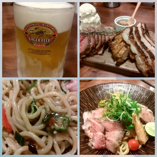 「華雅パレット1200円+ﾐｯｸｽｸﾞﾘﾙ+ﾋﾞｰﾙ×3+焼酎」@Handicraft Worksの写真