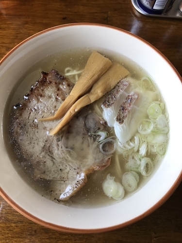 「アラ炊き  塩」@中華そば GO.TO.KU ～仁～の写真