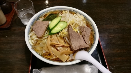 「冷しらーめん」@栄屋本店の写真