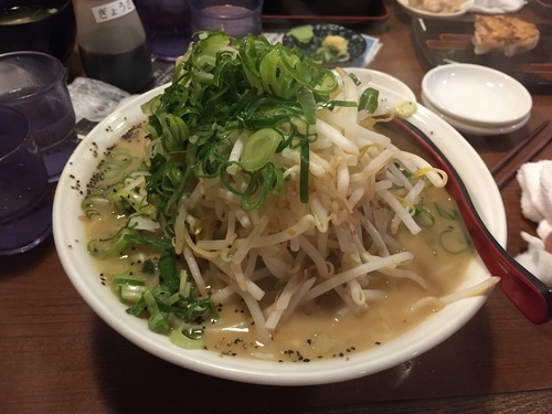 「もやしラーメン大盛りもやし増し」@なん・なん亭の写真