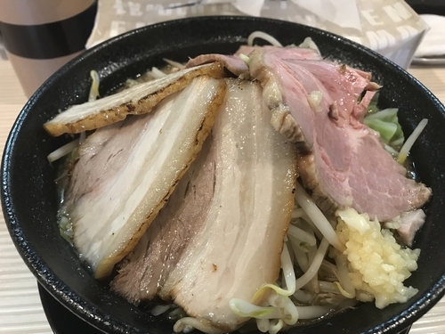 「特製ニボ五郎(野菜・油マシニンニク少なめ)」@ラーメン ポール亭の写真