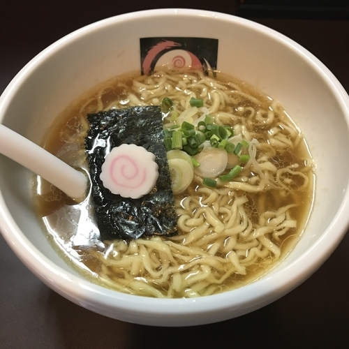 「朝中華そば（￥500）」@おおぜき中華そば店の写真