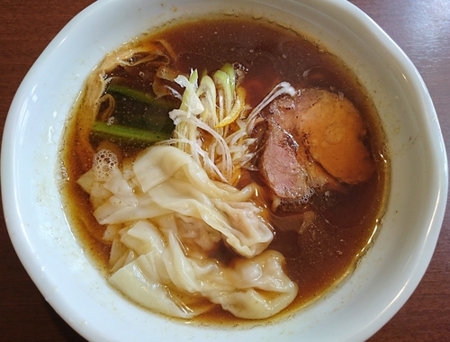 「ワンタンめん」@麺や 豊の写真