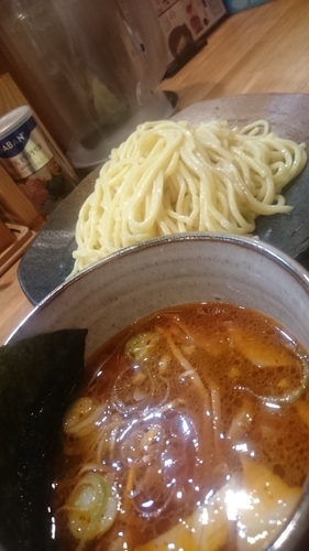 「辛味つけ麺 中盛り（780円）」@つけ麺屋 やすべえ 池袋店の写真