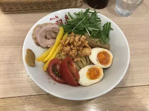 「冷やし中華」@めん処 羽鳥の写真