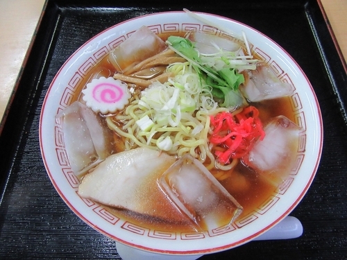 「氷ラーメン（４００円）」@たか山の写真