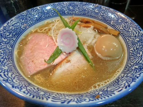 「味玉煮干しそば」@中華そば いづるの写真