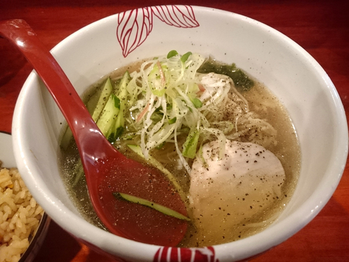 「冷たい しおらーめん」@麺処 あす花の写真