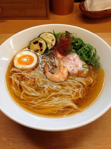 「海老塩そば」@麺処ろくめいの写真