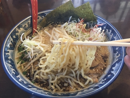 「小樽とん塩（大盛り）」@小樽らーめん 豆の木 蓮田店の写真