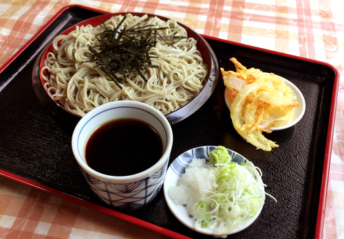 「ざるそば・並(700円)」@染野そば店の写真