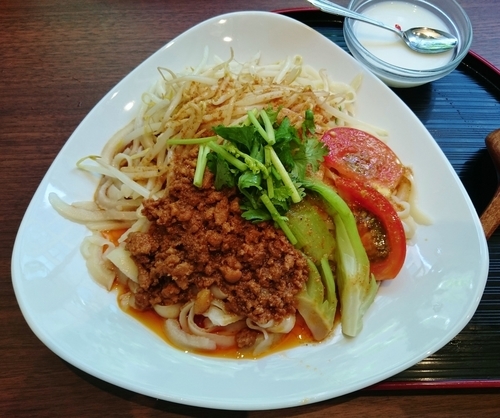 「冷やし担々刀削麺(夏季限定)  900円」@朝霞 天王洲店の写真