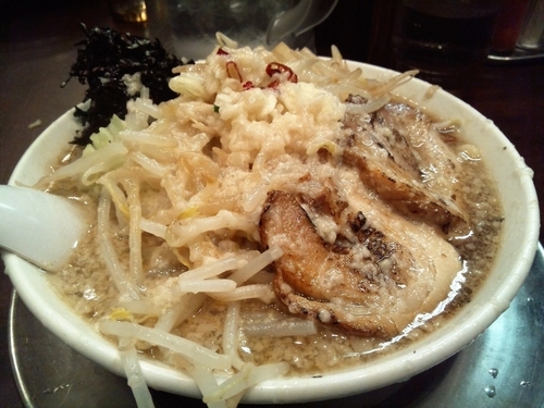 「潤次郎（中油）」@らーめん潤 亀戸店の写真