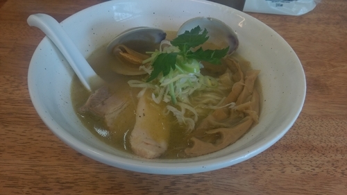 「貝塩拉麺」@麺屋 心羽の写真