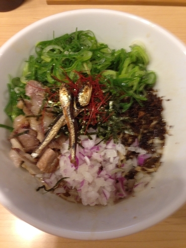 「煮干しまぜそば」@麺屋Mの写真