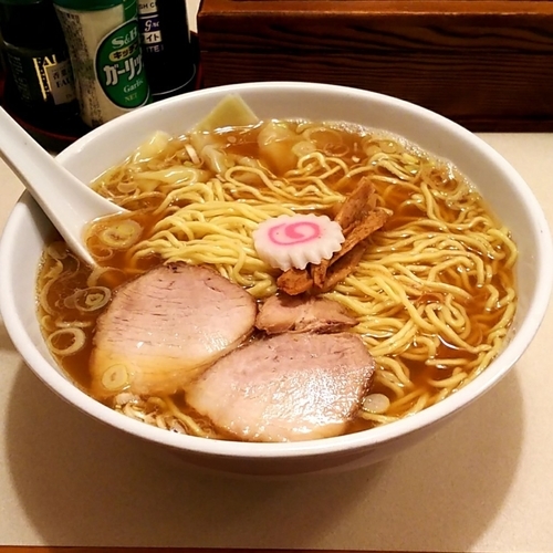 「ワンタンメン」@赤坂味一 亀戸店の写真