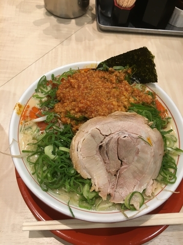 「ねぎラーメン」@替玉千里眼 志木店の写真