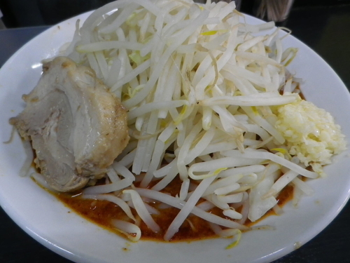 「ラーメン並＋辛味」@ハングリーピッグの写真