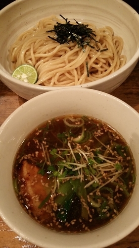 「支那つけそば」@日本橋 製麺庵 なな蓮の写真