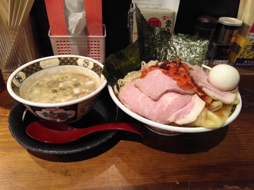 「すごい煮干つけ麺」@すごい煮干ラーメン凪 渋谷東口店の写真
