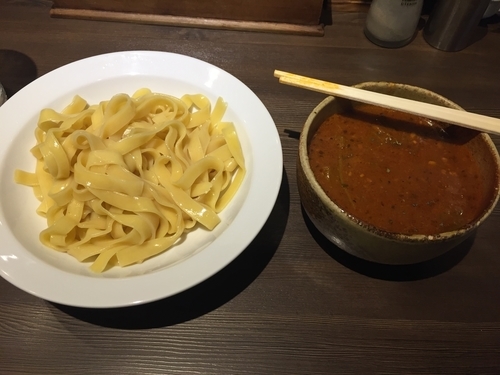 「ガンボつけそば (本日の一杯)」@拉麺5510の写真